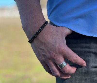 Stephen_David_Leonard_We_Are_Moving_Always_Unified_Bracelet_Black_Sterling_2